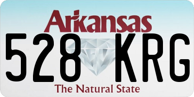 AR license plate 528KRG