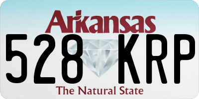 AR license plate 528KRP