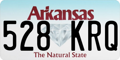AR license plate 528KRQ