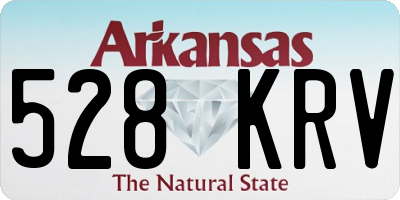 AR license plate 528KRV