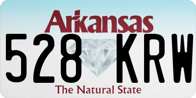 AR license plate 528KRW
