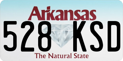 AR license plate 528KSD