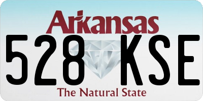AR license plate 528KSE