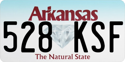 AR license plate 528KSF
