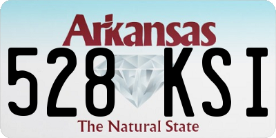 AR license plate 528KSI