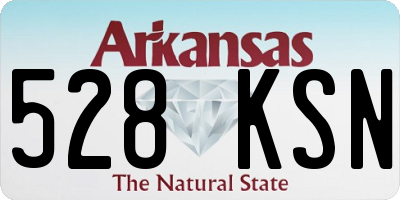 AR license plate 528KSN