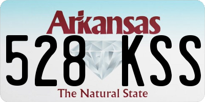 AR license plate 528KSS