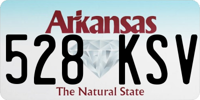 AR license plate 528KSV