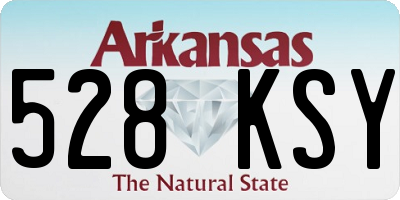 AR license plate 528KSY