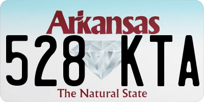 AR license plate 528KTA