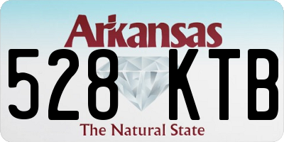 AR license plate 528KTB