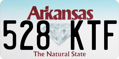 AR license plate 528KTF