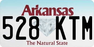 AR license plate 528KTM