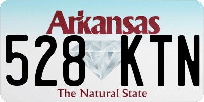 AR license plate 528KTN