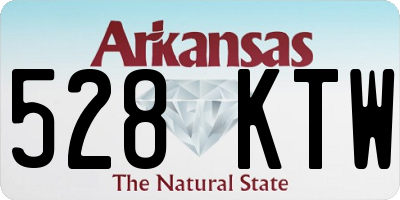 AR license plate 528KTW