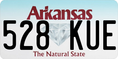 AR license plate 528KUE