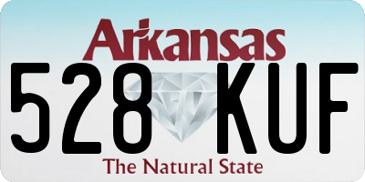 AR license plate 528KUF