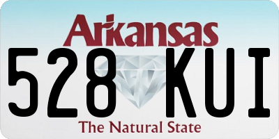 AR license plate 528KUI