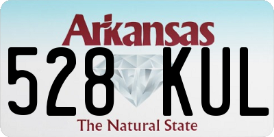 AR license plate 528KUL