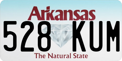 AR license plate 528KUM