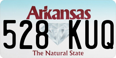 AR license plate 528KUQ