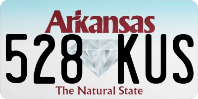 AR license plate 528KUS