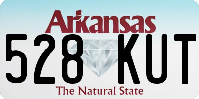 AR license plate 528KUT