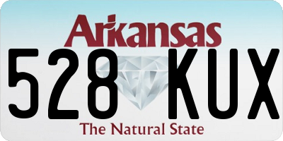 AR license plate 528KUX