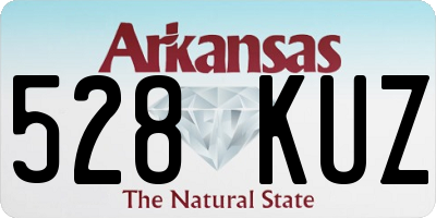 AR license plate 528KUZ