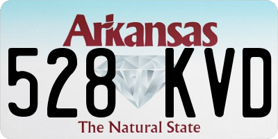 AR license plate 528KVD