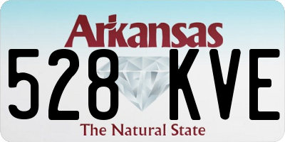AR license plate 528KVE