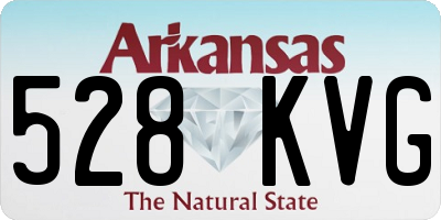 AR license plate 528KVG