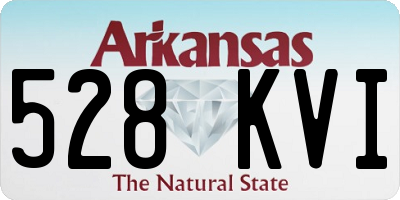 AR license plate 528KVI