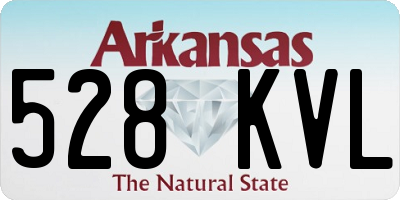 AR license plate 528KVL