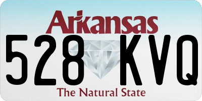AR license plate 528KVQ