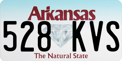AR license plate 528KVS