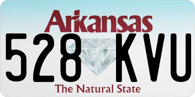AR license plate 528KVU