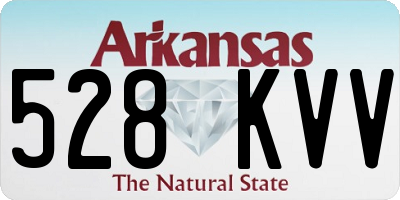 AR license plate 528KVV