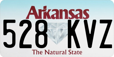 AR license plate 528KVZ