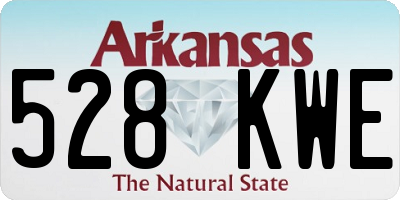 AR license plate 528KWE