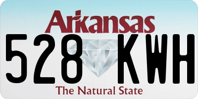 AR license plate 528KWH