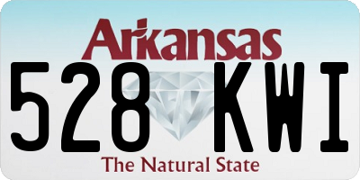 AR license plate 528KWI