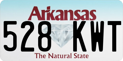 AR license plate 528KWT