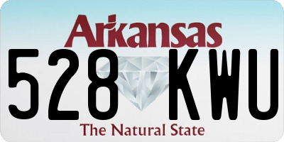 AR license plate 528KWU