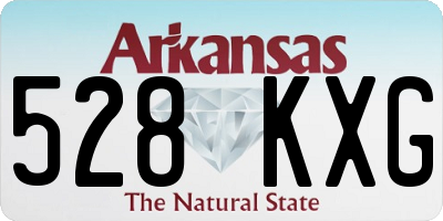AR license plate 528KXG
