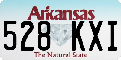 AR license plate 528KXI