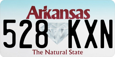 AR license plate 528KXN