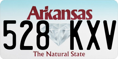 AR license plate 528KXV