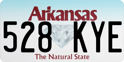 AR license plate 528KYE