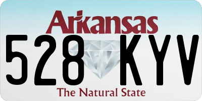 AR license plate 528KYV